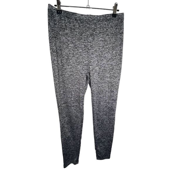 SHEIN Grey “Fuzzy Patterned” Lightweight Stretchy Basic Leggings - Picture 1 of 4